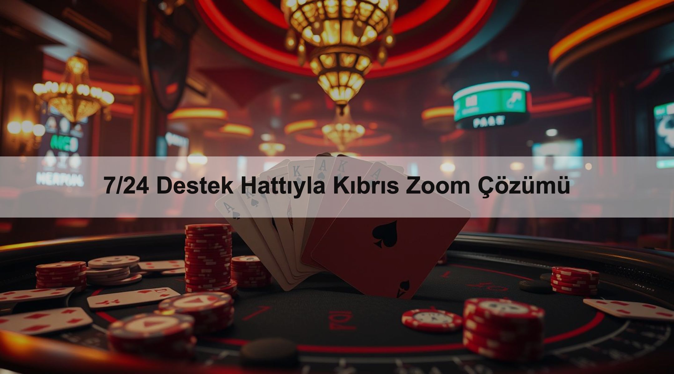 7/24 Destek Hattıyla Kıbrıs Zoom Çözümü